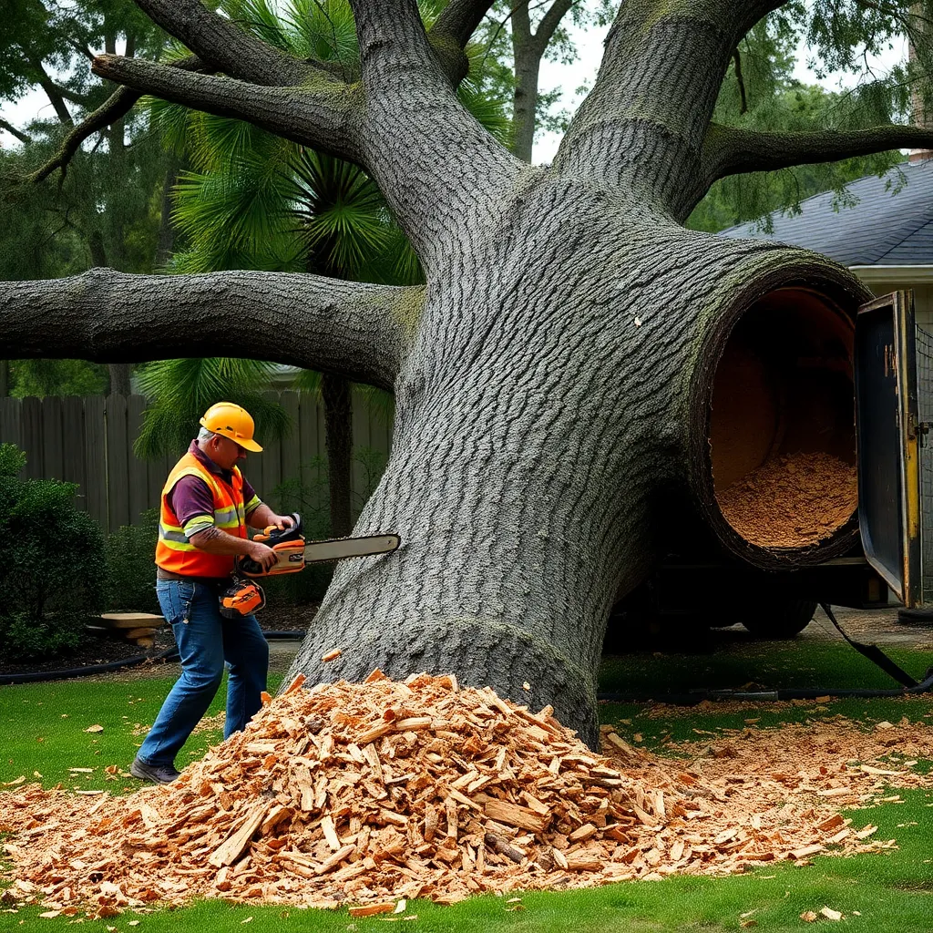 Tree service — Duncan