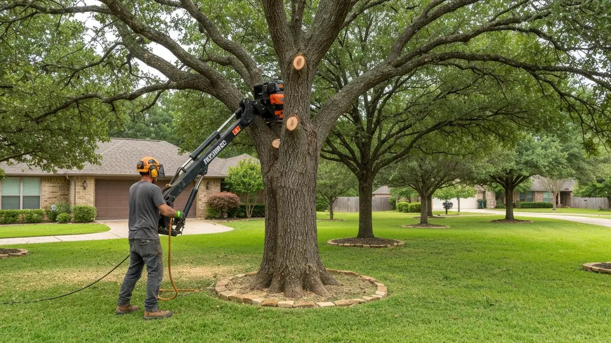 Tree service — Fletcher
